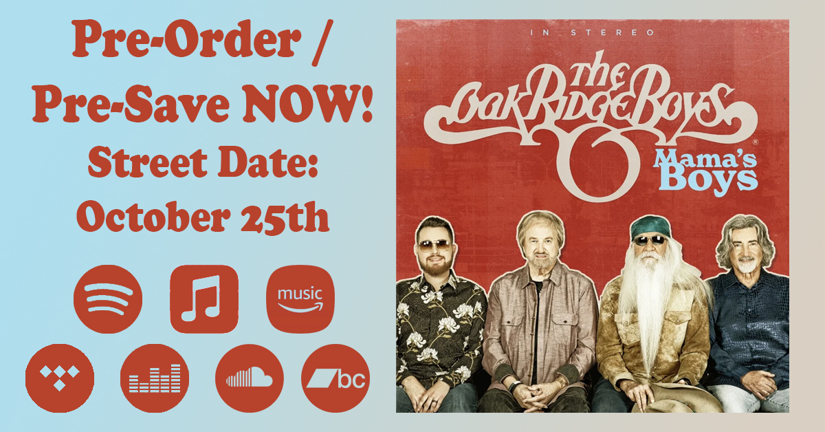 Pre-Order Mama’s Boys; Album Releases October 25th